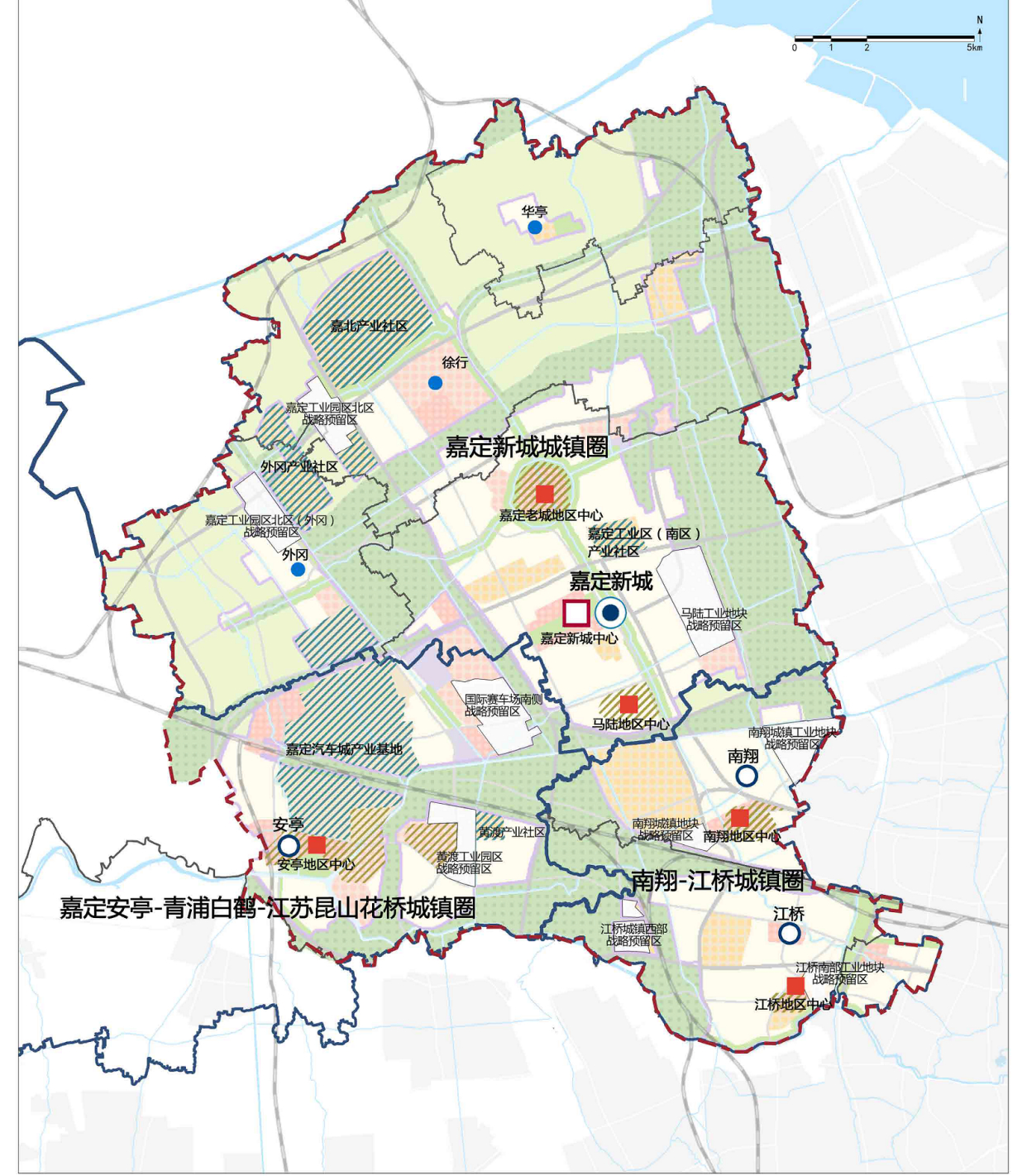 上海市嘉定区的江桥镇从南向北大发展:距离人广近不再是唯一优势